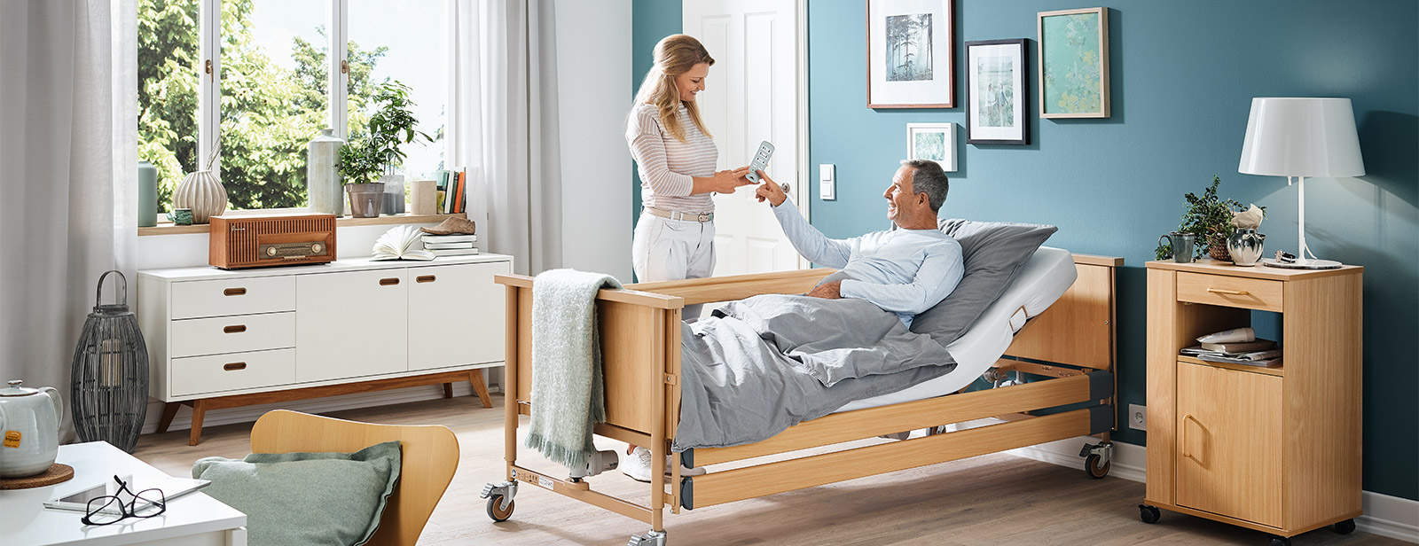 wypożyczalnia sprzętu rehabilitacyjnego - łóżek